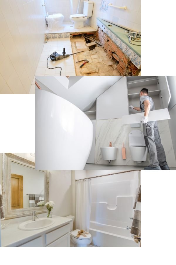 Plumbing and bathroom repair work
