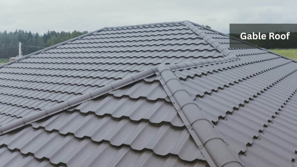 Concrete tile roof shingles with gable roof design LegendsGA