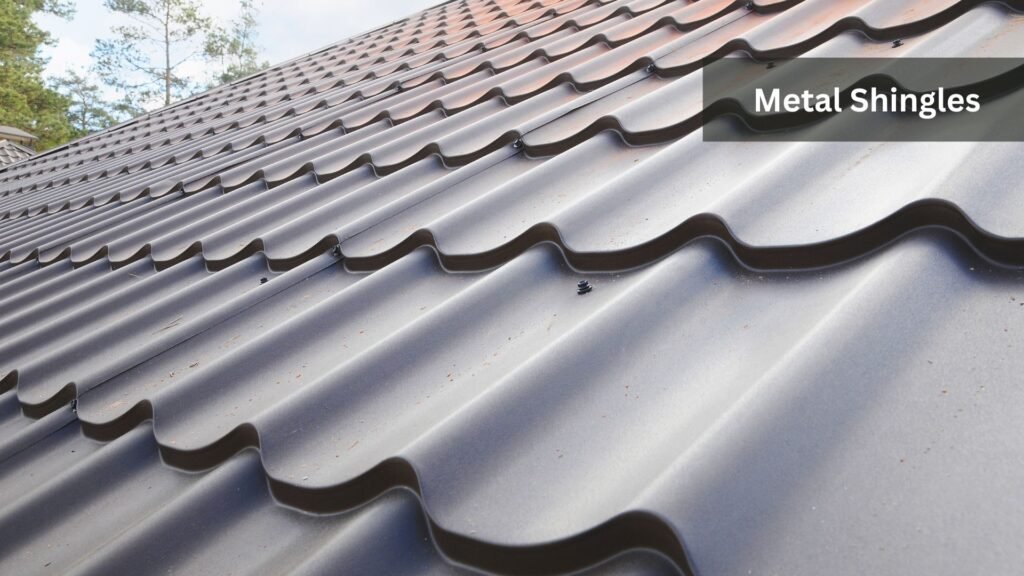 Corrugated metal roof panels close-up LegendsGA