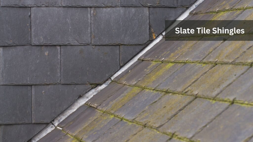 Slate roof tiles natural stone texture LegendsGA
