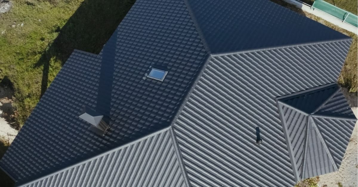 Standing seam metal roof installed on a Snellville, GA home by Legends Restoration Group