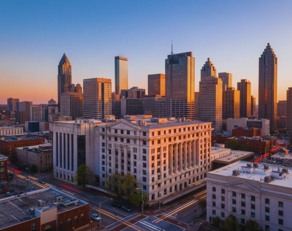Atlanta's Fulton County Courthouse, Fulton County, GA