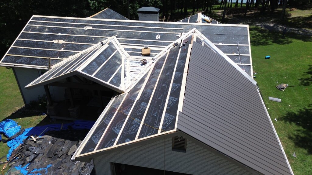 Homeowner searching for Roof Installation near me in Buford, GA for a new residential roofing project