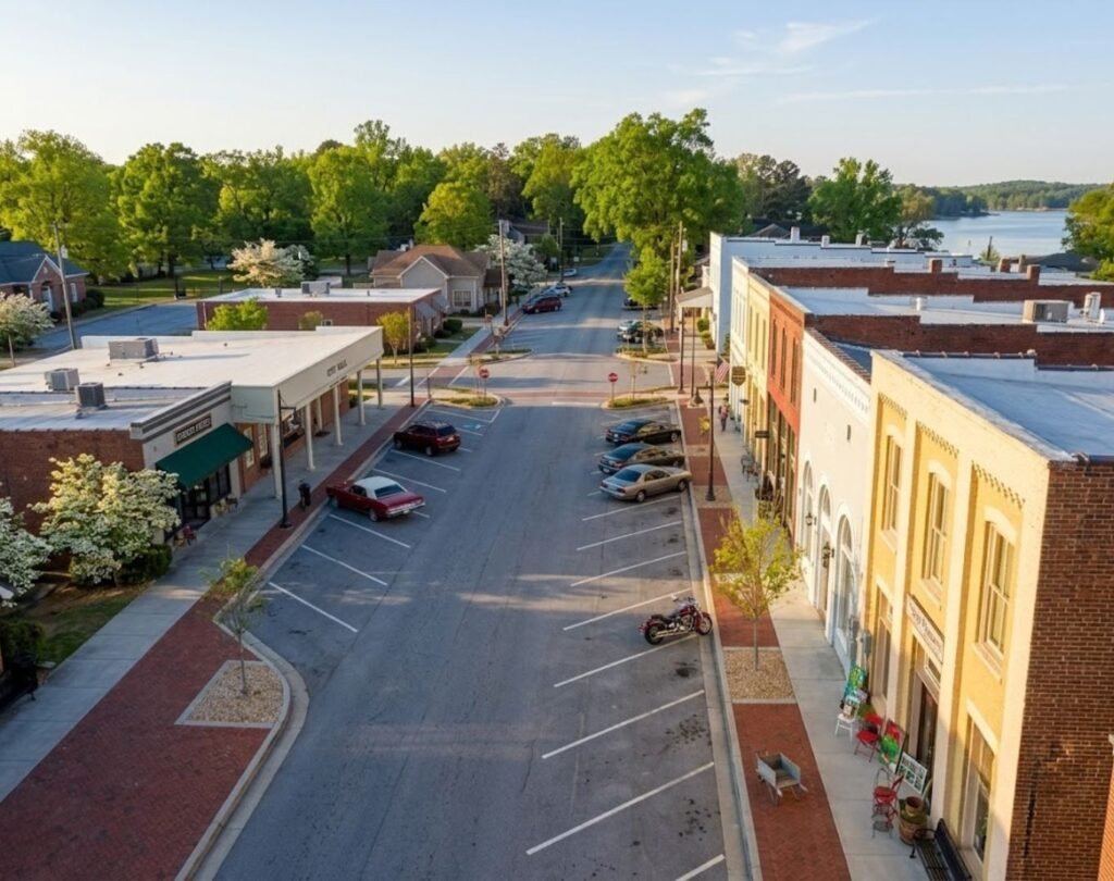 Main Street, Flowery Branch, GA